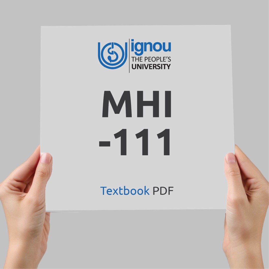 IGNOU MHI-111 Study Material & Textbook Download