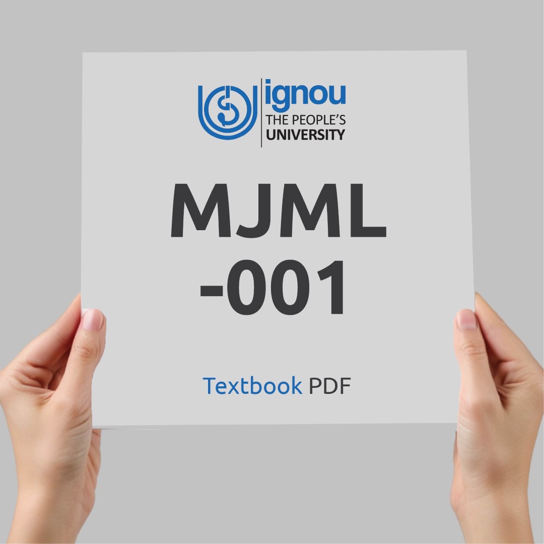 IGNOU MJML-001 Study Material & Textbook Download