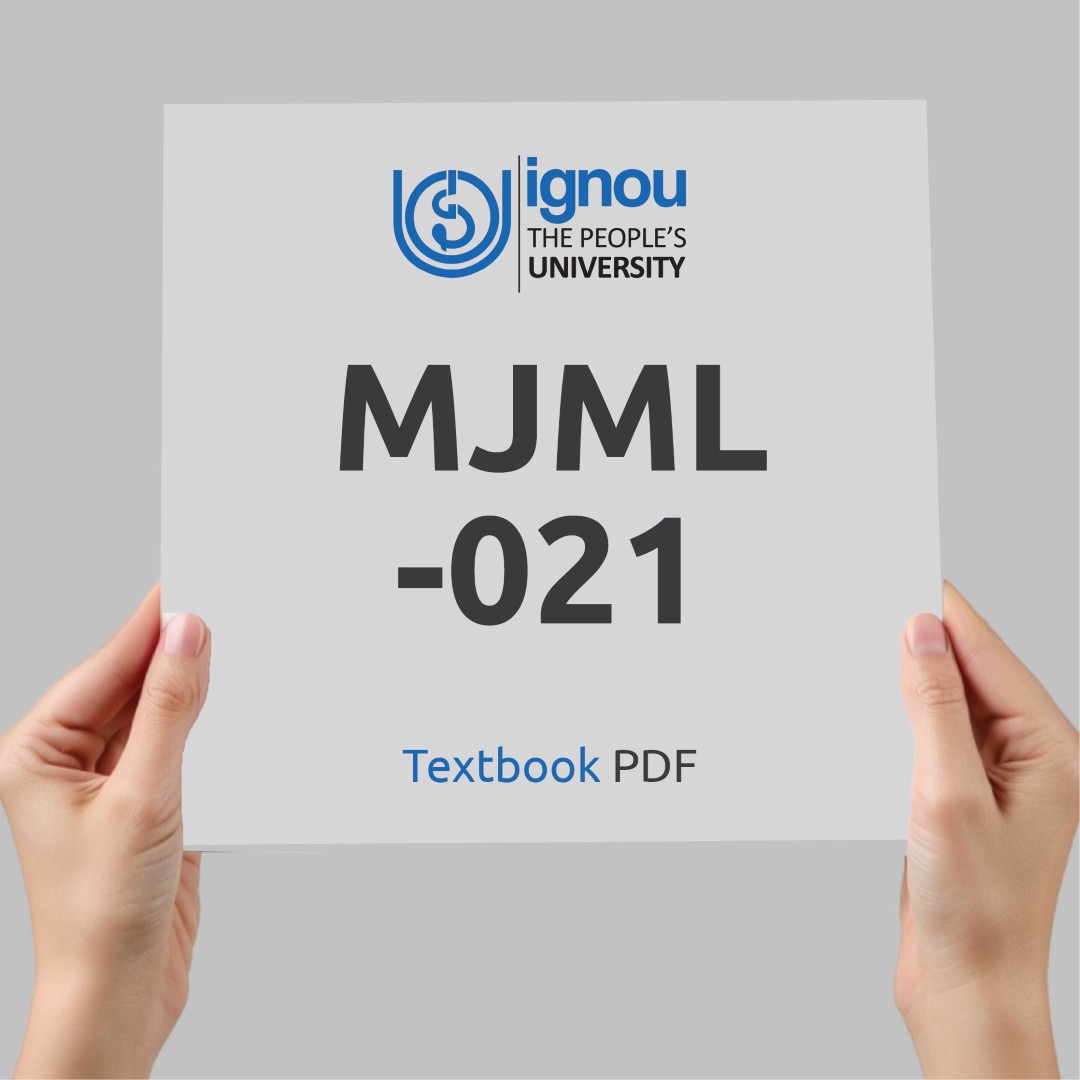 IGNOU MJML-021 Study Material & Textbook Download
