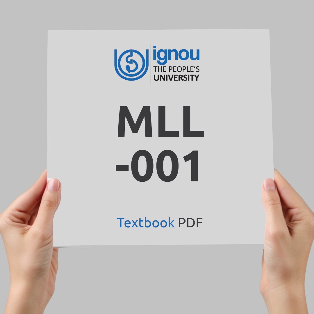 IGNOU MLL-001 Study Material & Textbook Download
