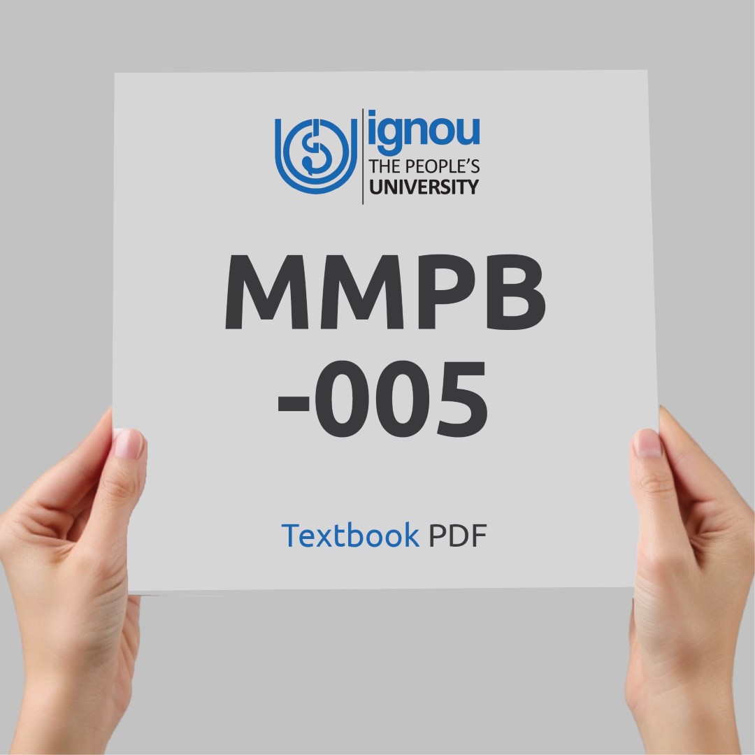 IGNOU MMPB-005 Study Material & Textbook Download