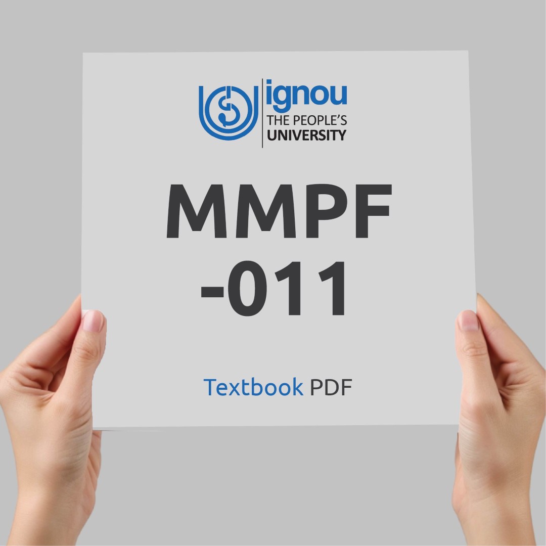 IGNOU MMPF-011 Study Material & Textbook Download