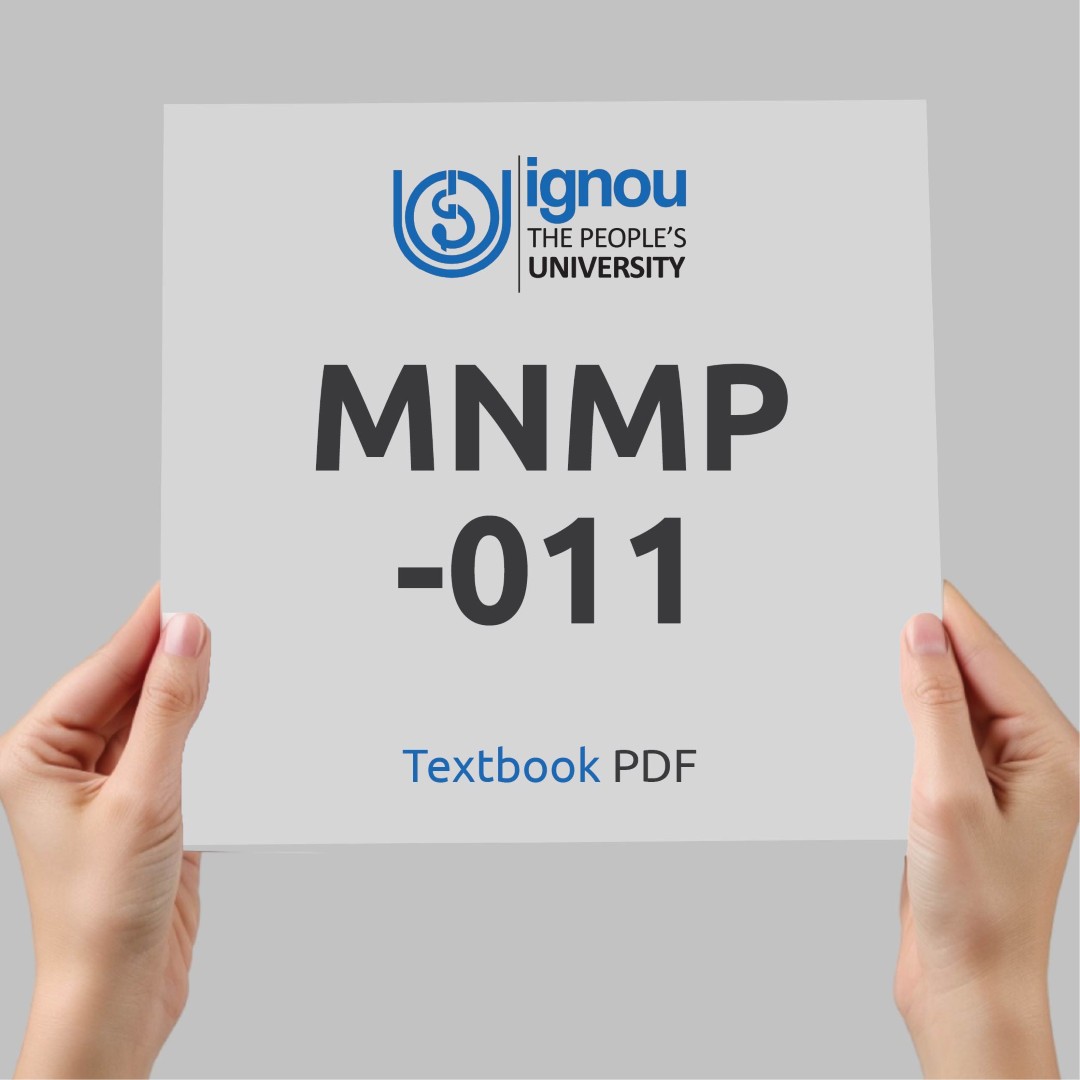 IGNOU MNMP-011 Study Material & Textbook Download