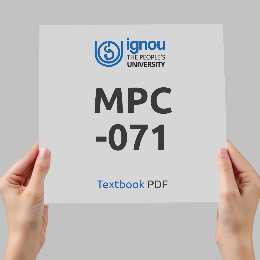 IGNOU MPC-071 Study Material & Textbook Download