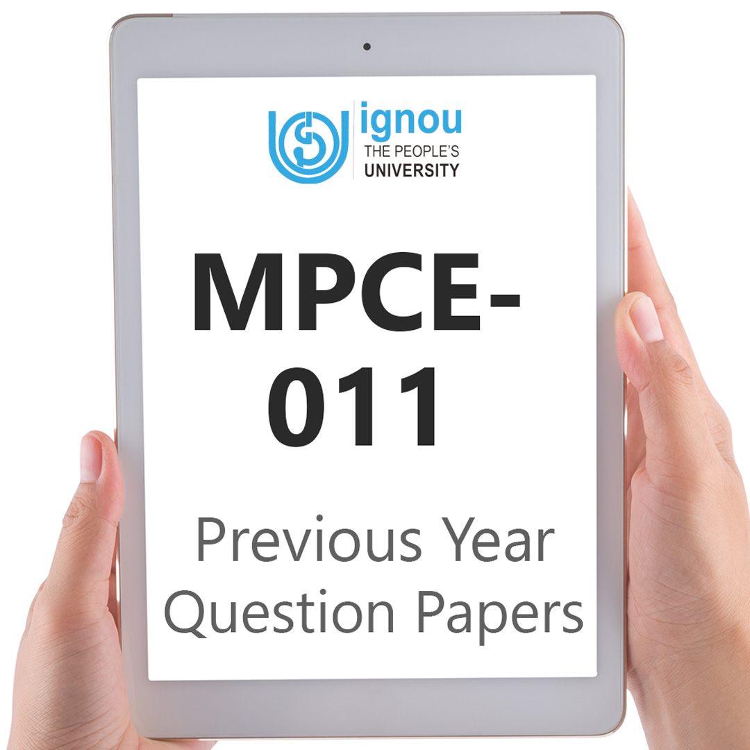 IGNOU MPCE-011 Previous Year Exam Question Papers