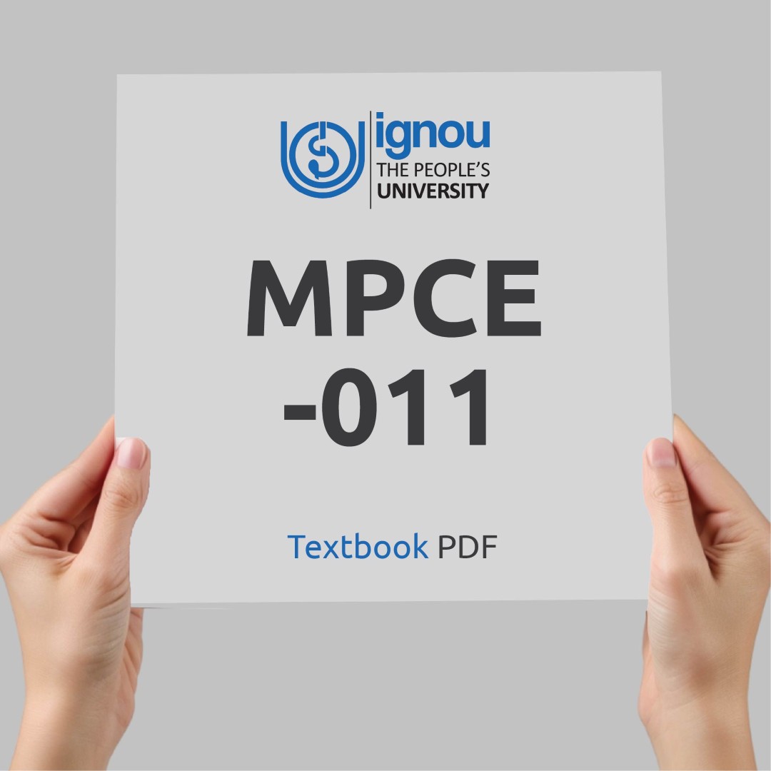 IGNOU MPCE-011 Study Material & Textbook Download