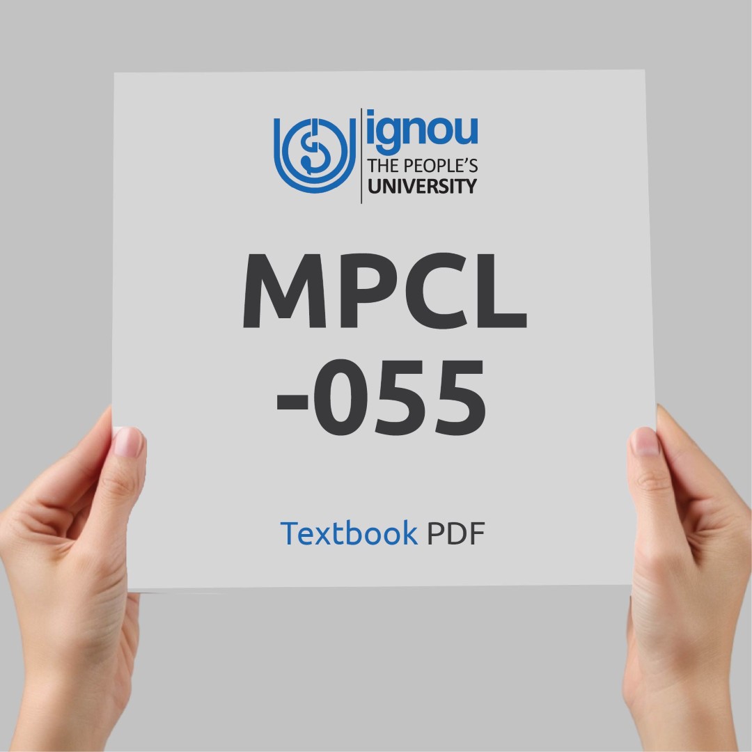 IGNOU MPCL-055 Study Material & Textbook Download