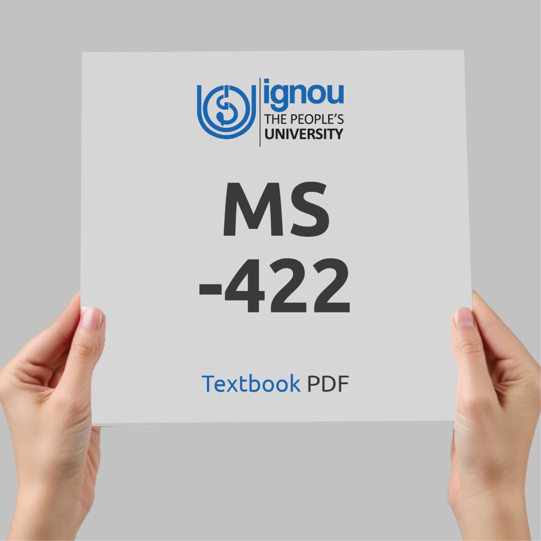 IGNOU MS-422 Study Material & Textbook Download