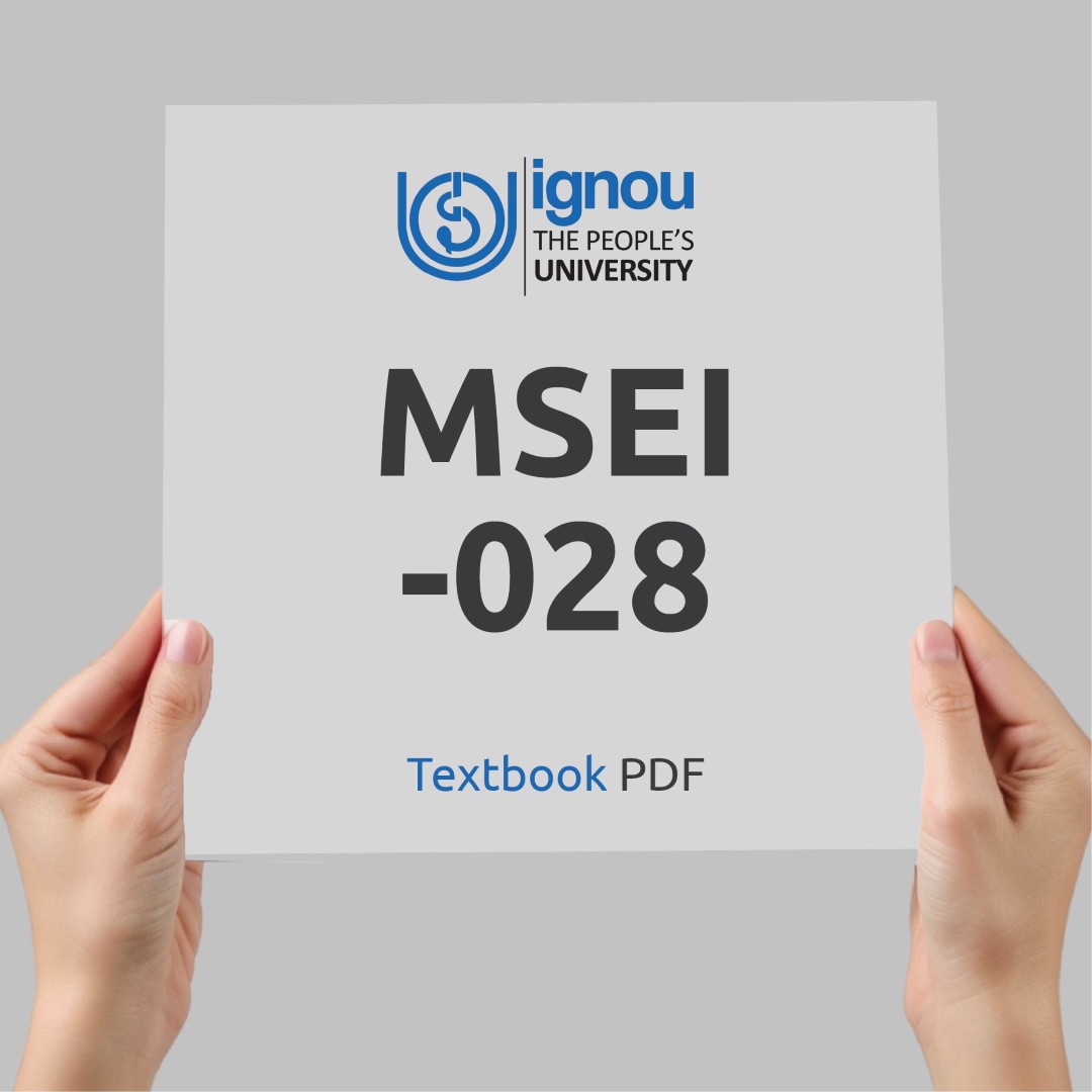IGNOU MSEI-028 Study Material & Textbook Download
