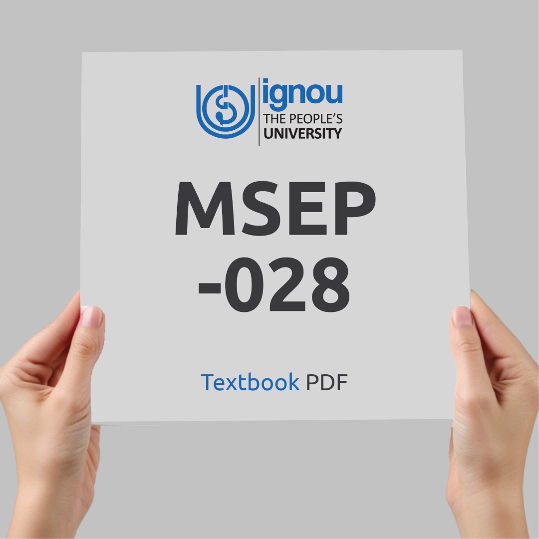 IGNOU MSEP-028 Study Material & Textbook Download