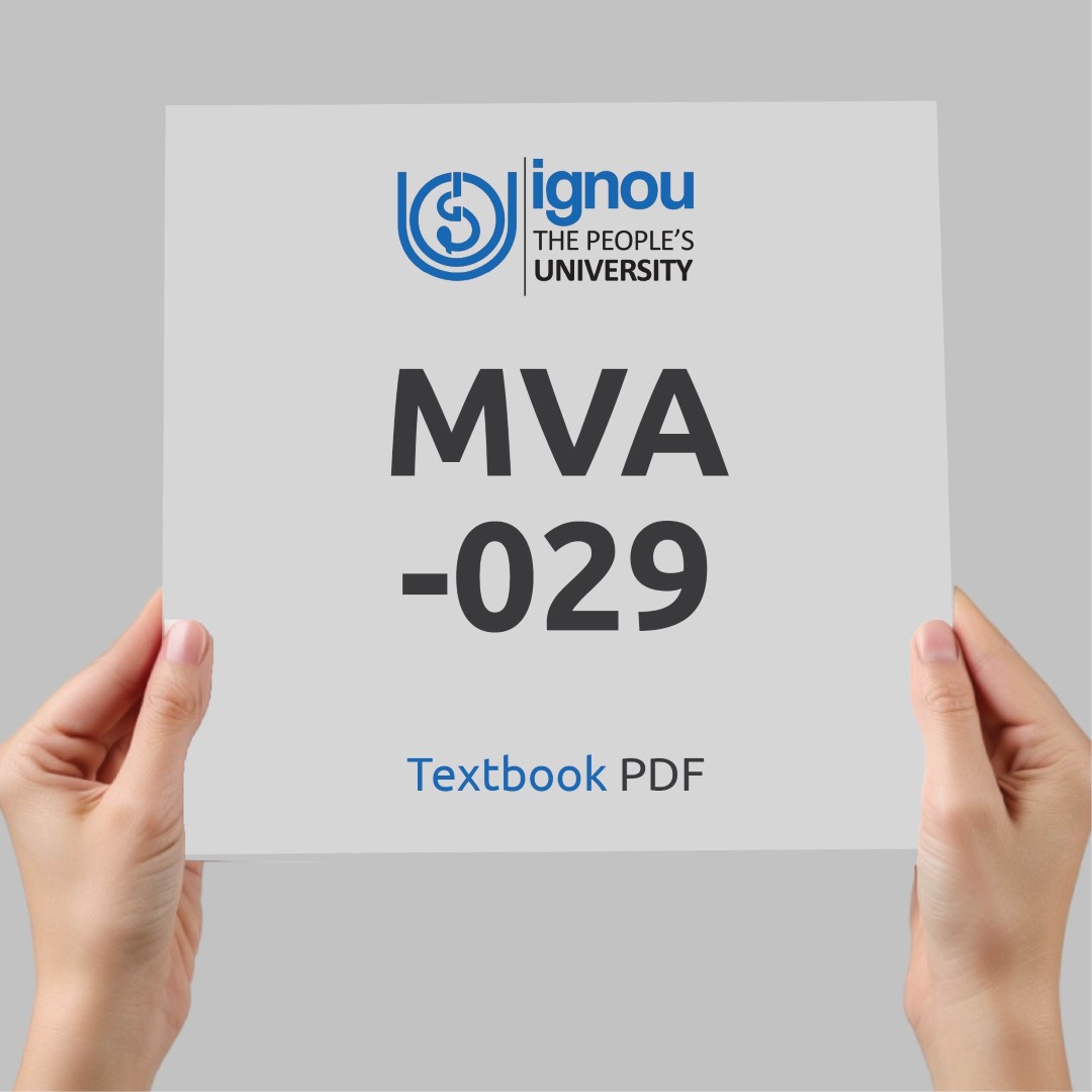 IGNOU MVA-029 Study Material & Textbook Download