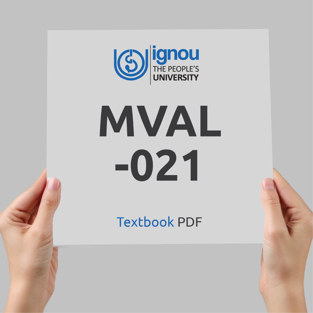 IGNOU MVAL-021 Study Material & Textbook Download