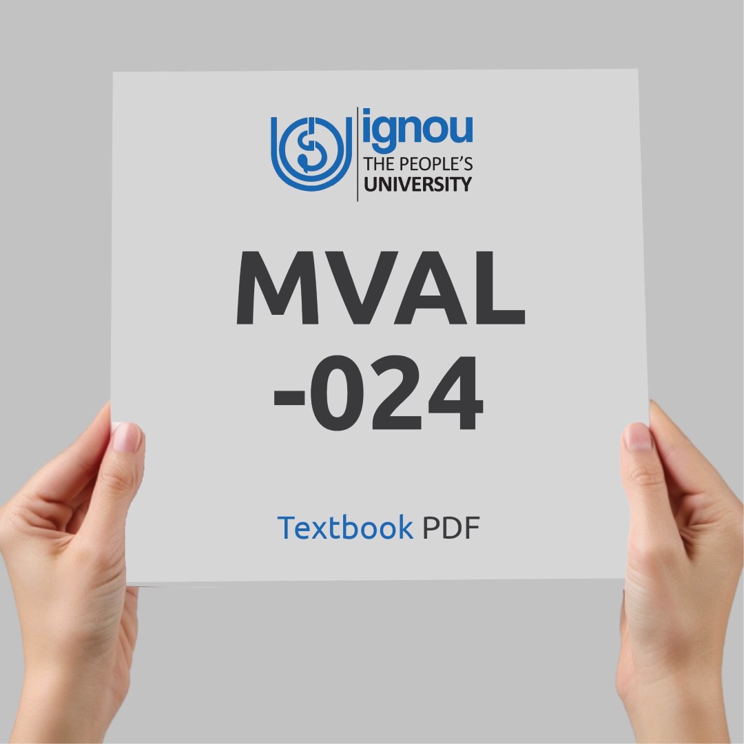 IGNOU MVAL-024 Study Material & Textbook Download