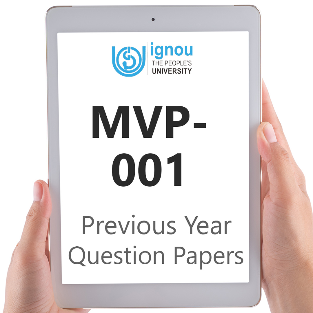 IGNOU MVP-001 Previous Year Exam Question Papers