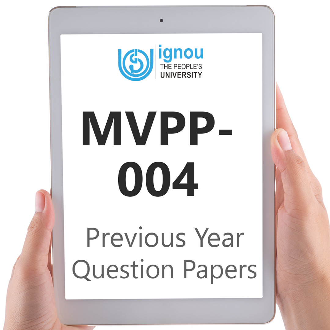 IGNOU MVPP-004 Previous Year Exam Question Papers