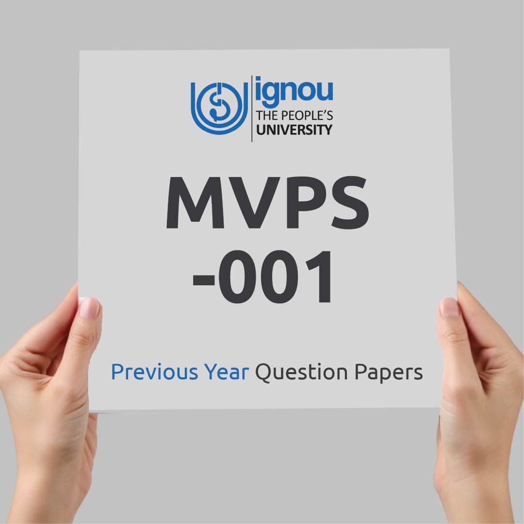 IGNOU MVPS-001 Previous Year Exam Question Papers