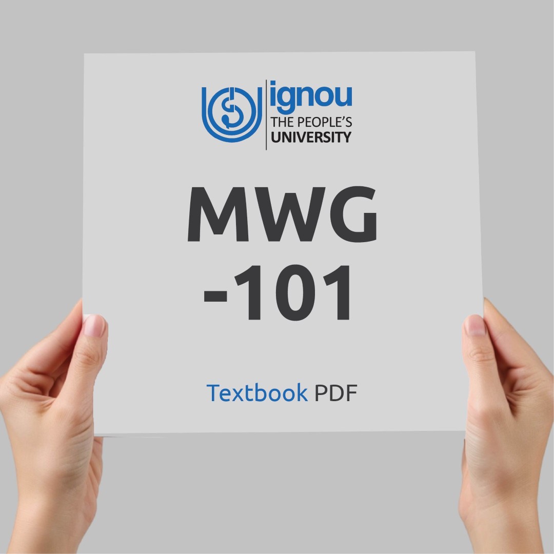 IGNOU MWG-101 Study Material & Textbook Download