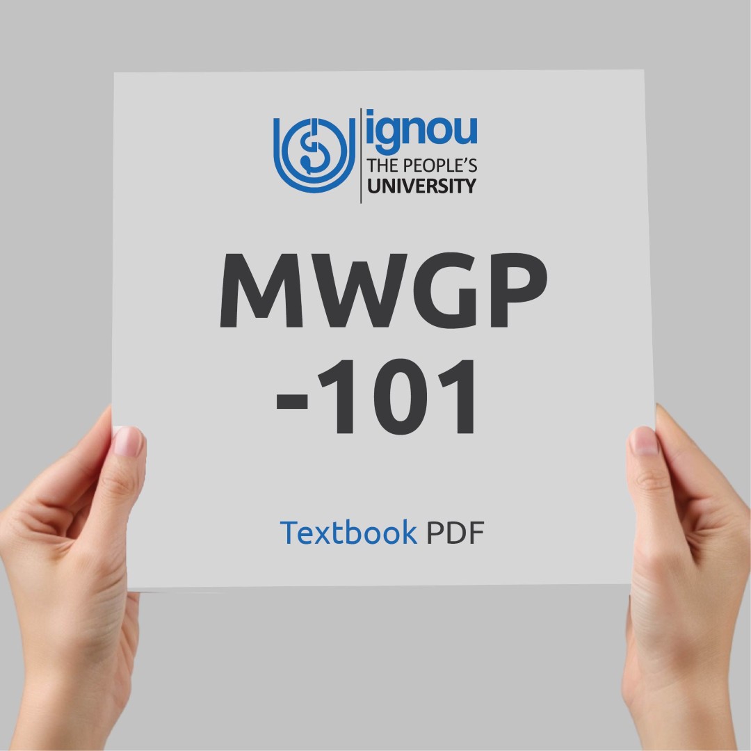 IGNOU MWGP-101 Study Material & Textbook Download