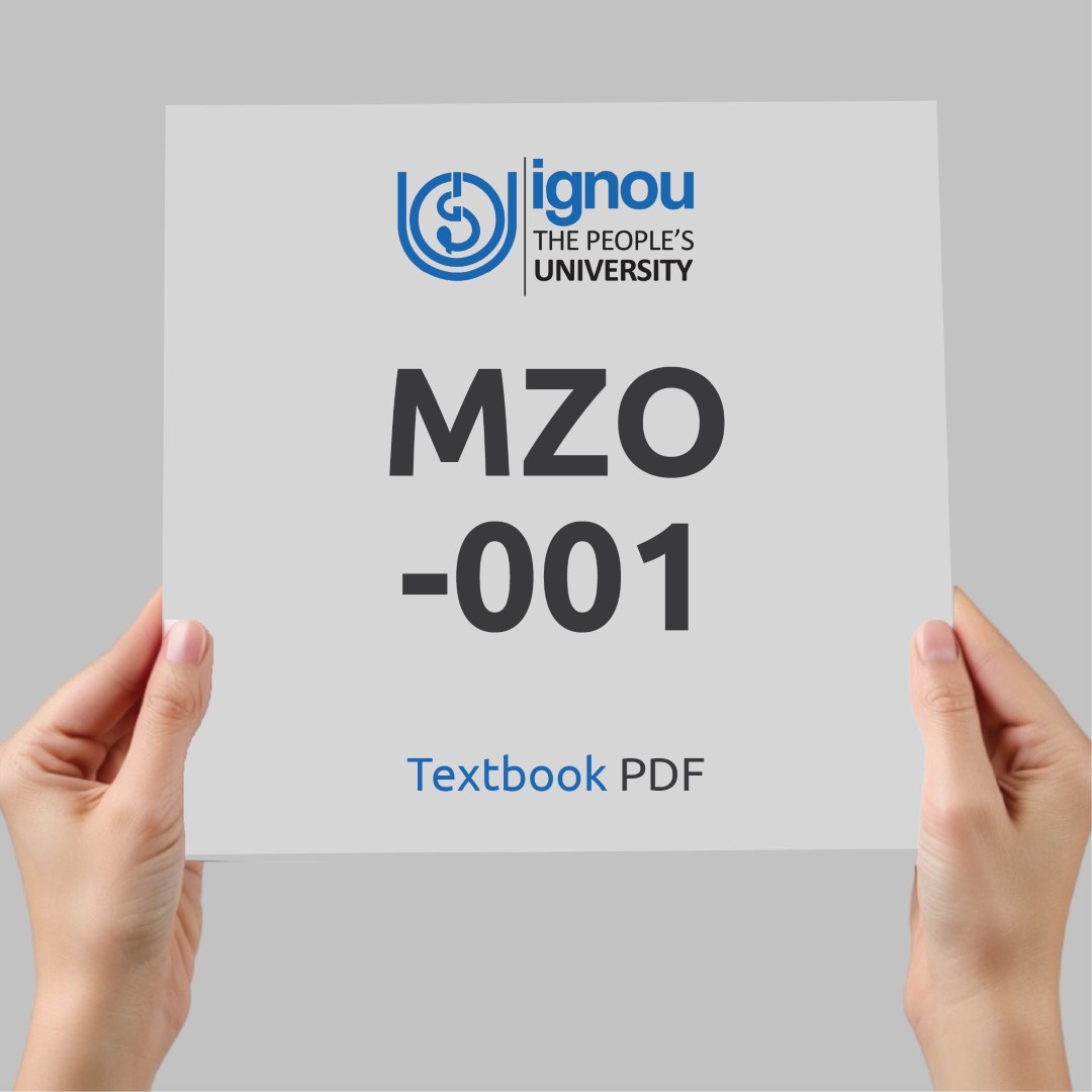 IGNOU MZO-001 Study Material & Textbook Download
