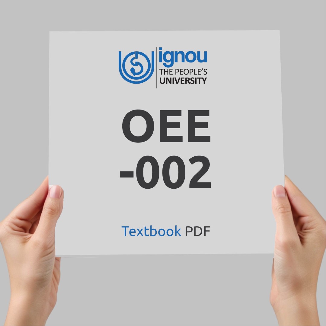 IGNOU OEE-002 Study Material & Textbook Download