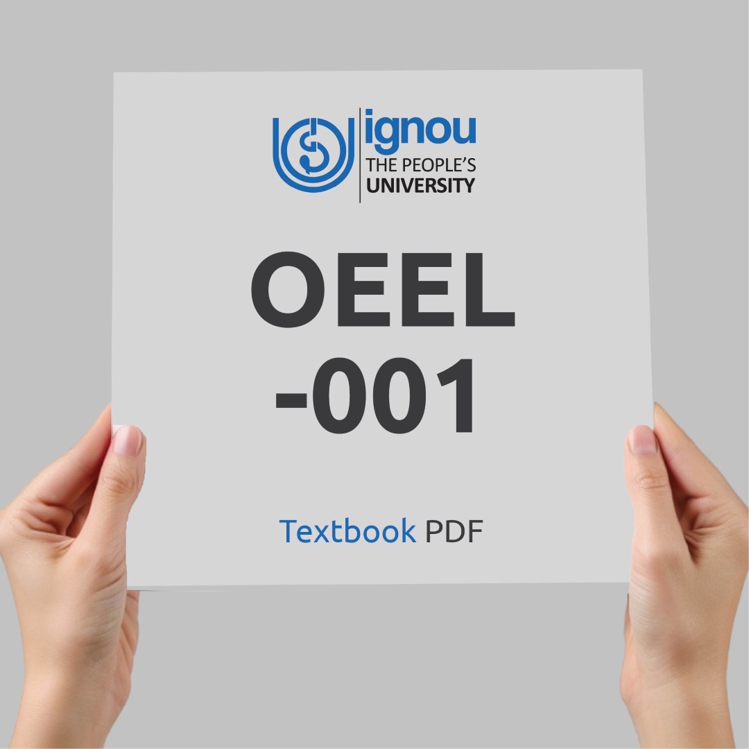 IGNOU OEEL-001 Study Material & Textbook Download