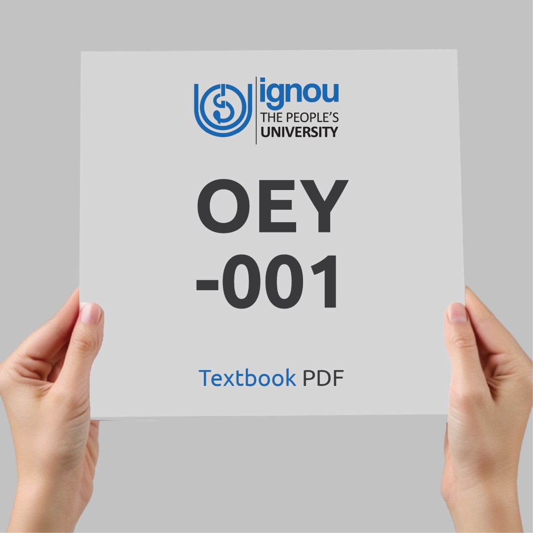 IGNOU OEY-001 Study Material & Textbook Download