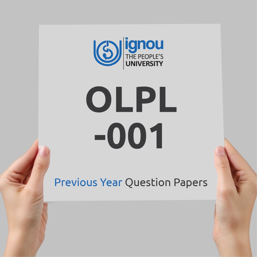 IGNOU OLPL-001 Previous Year Exam Question Papers