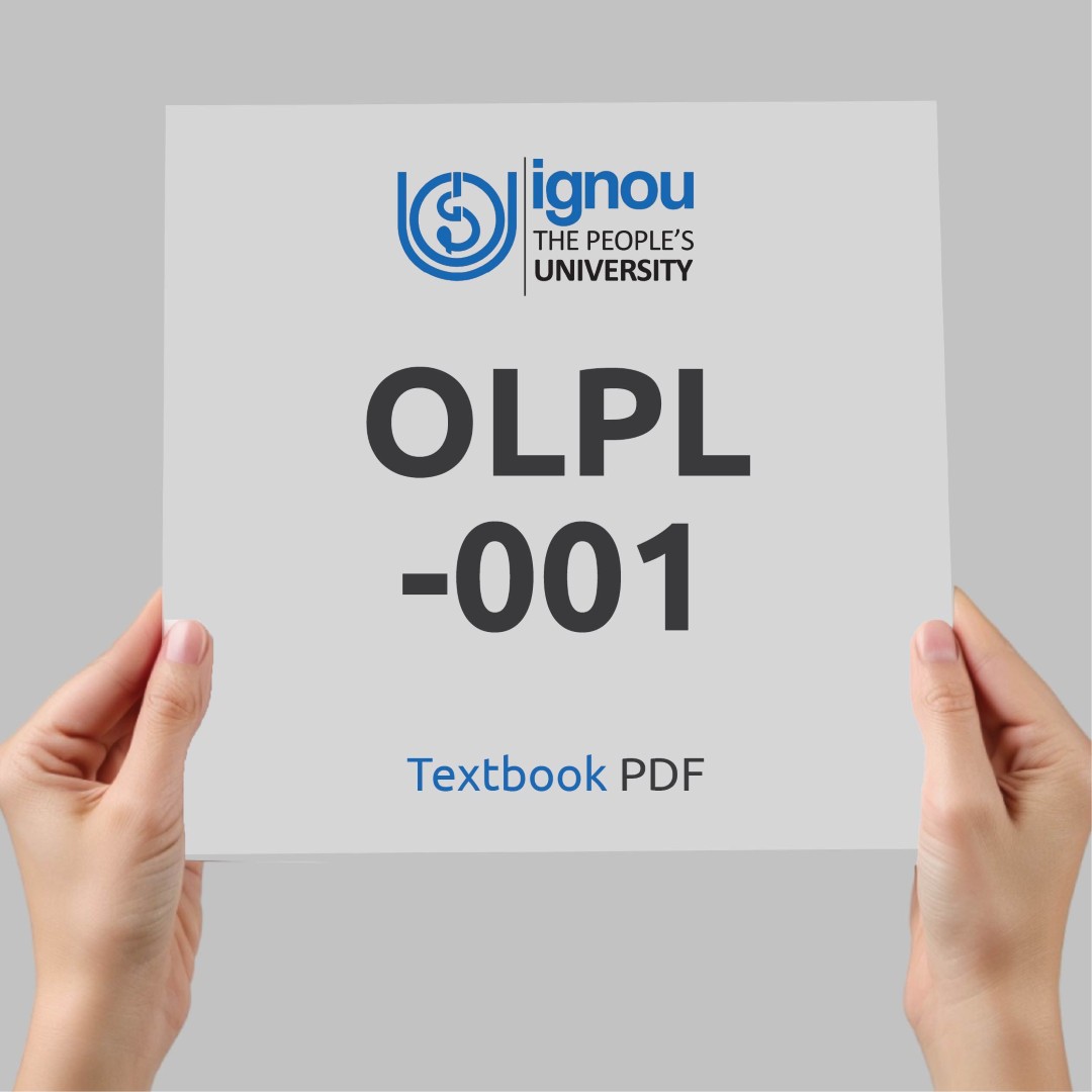 IGNOU OLPL-001 Study Material & Textbook Download