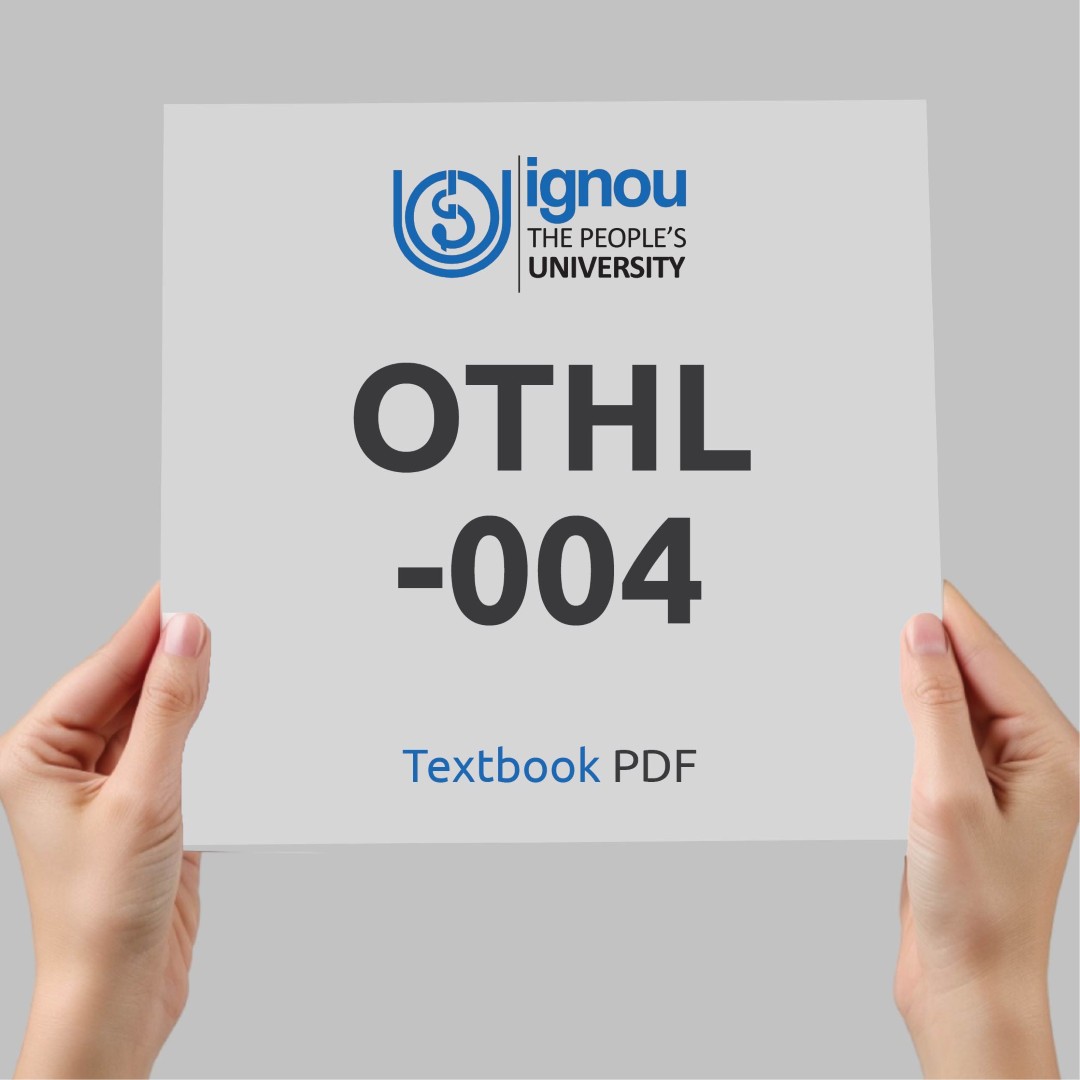 IGNOU OTHL-004 Study Material & Textbook Download