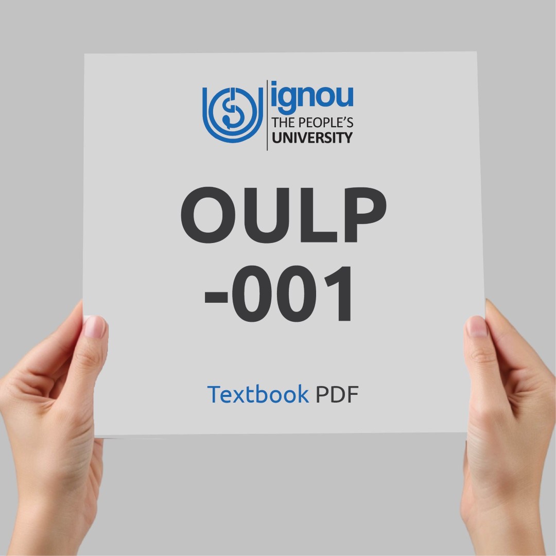 IGNOU OULP-001 Study Material & Textbook Download