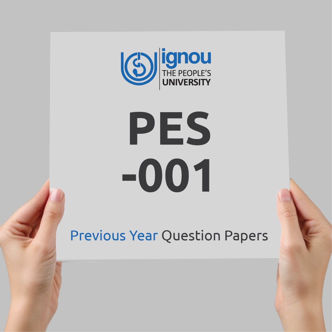 IGNOU PES-001 Previous Year Exam Question Papers