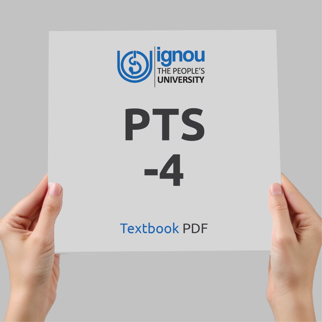 IGNOU PTS-4 Study Material & Textbook Download