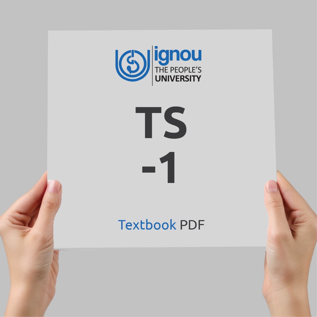 IGNOU TS-1 Study Material & Textbook Download